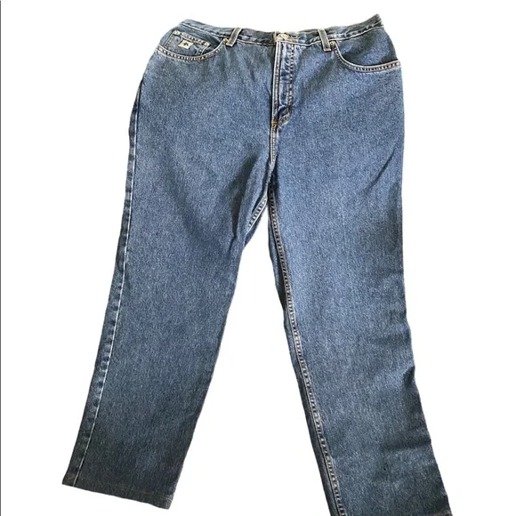 Sold!!!!!!Vintage Rockies Women's Sz 13 High Rise Blue Denim Jeans - Picture 5 of 10